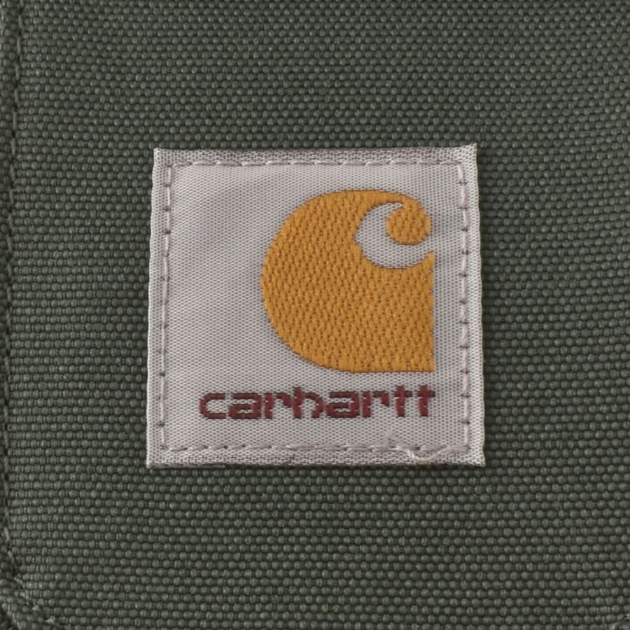 Image number 3 for Carhartt WIP Canvas Essentials Bag Green