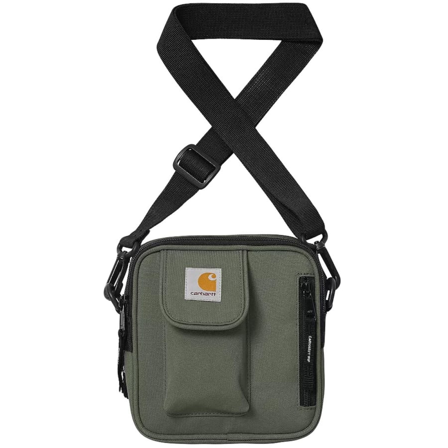 Image number 5 for Carhartt WIP Canvas Essentials Bag Green