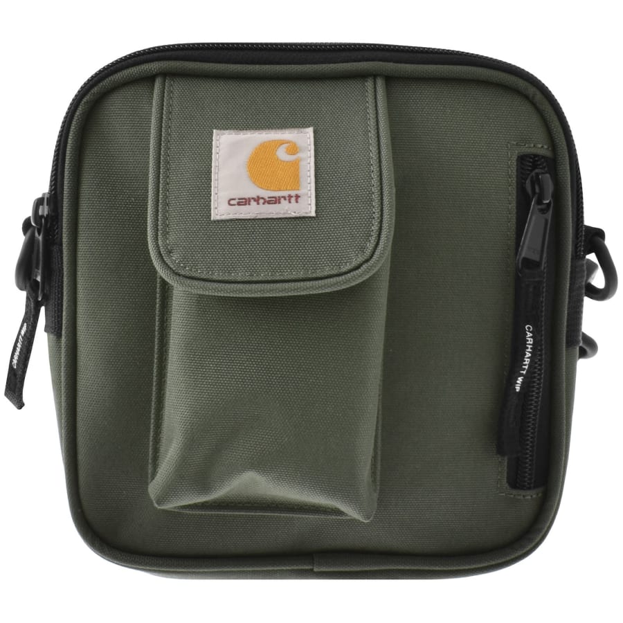 Image number 1 for Carhartt WIP Canvas Essentials Bag Green
