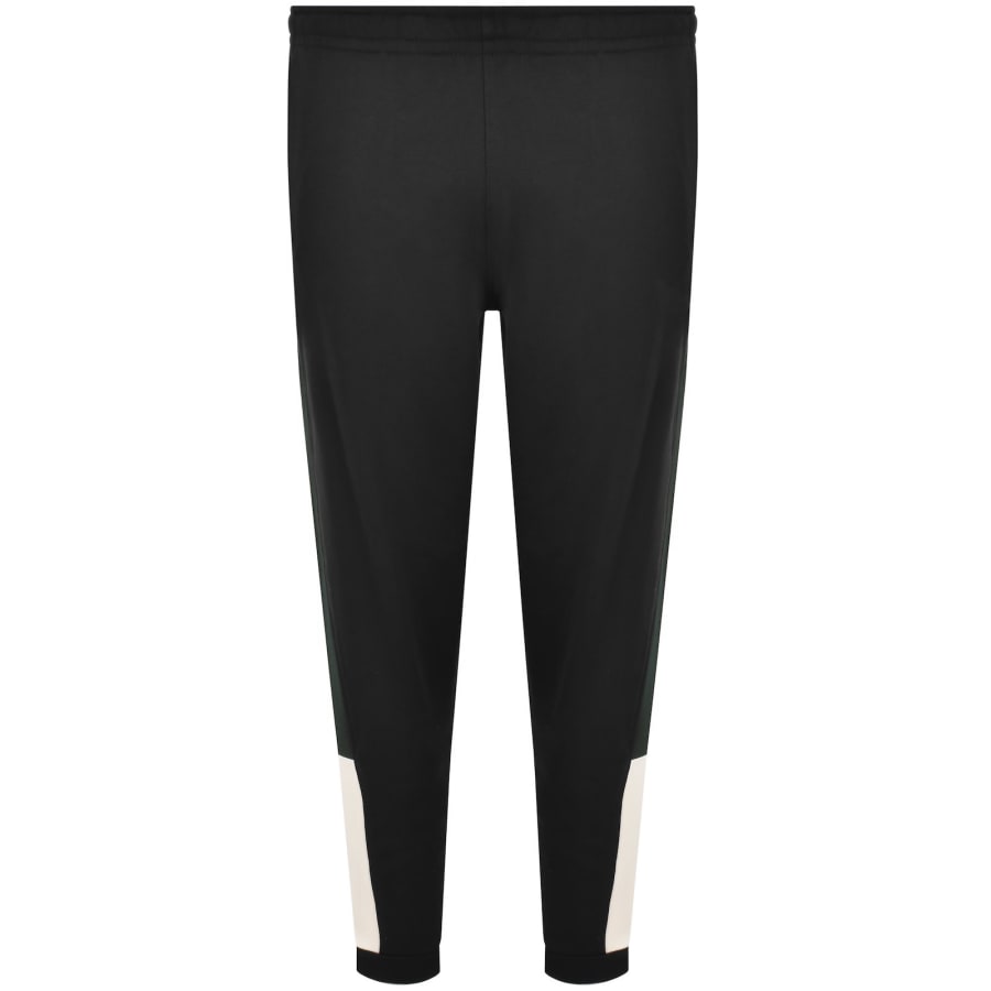 Image number 3 for Lacoste Colour Block Joggers Black