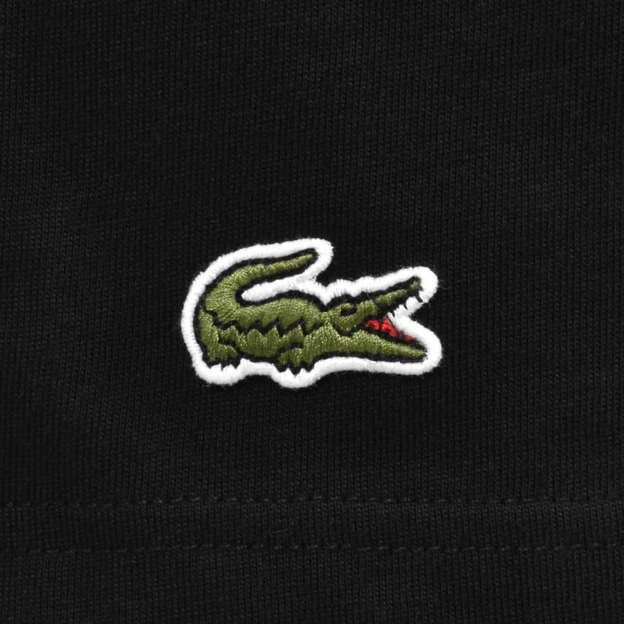 Image number 4 for Lacoste Paris Back Print T Shirt Black