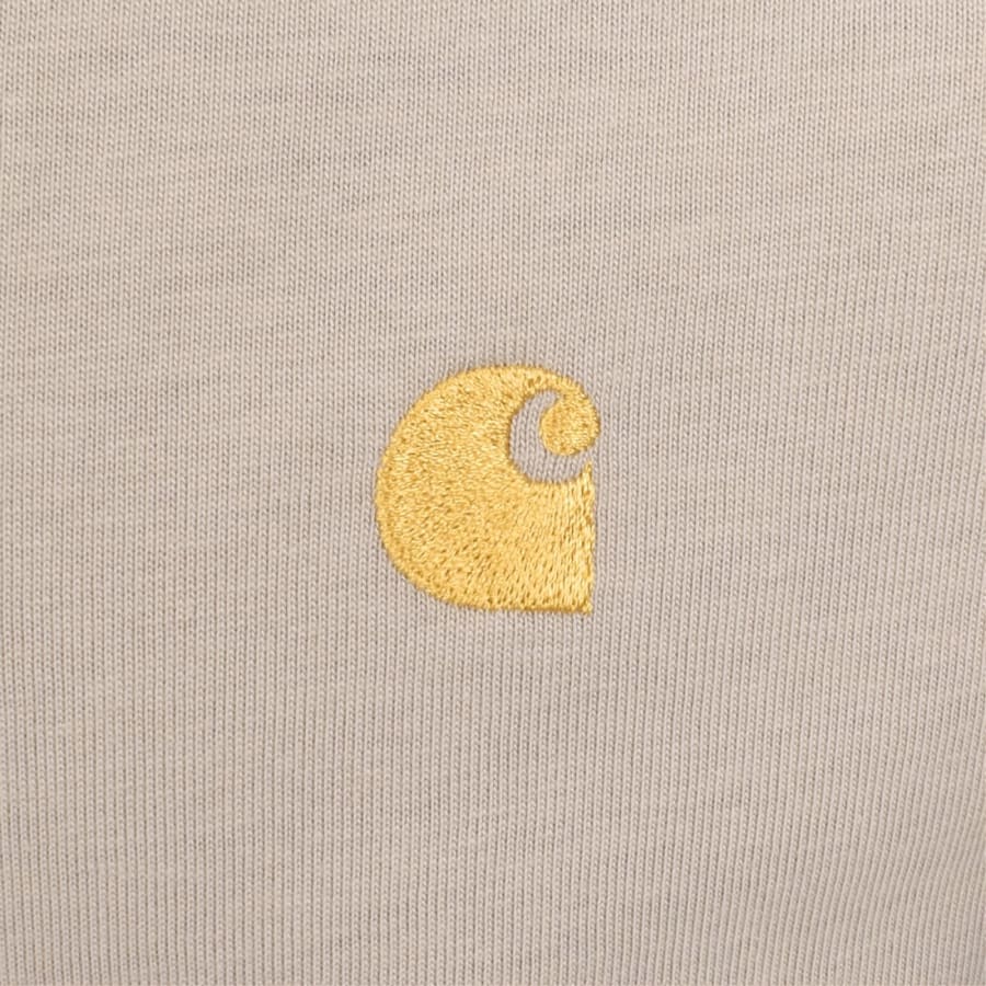Image number 3 for Carhartt WIP Chase T Shirt Beige