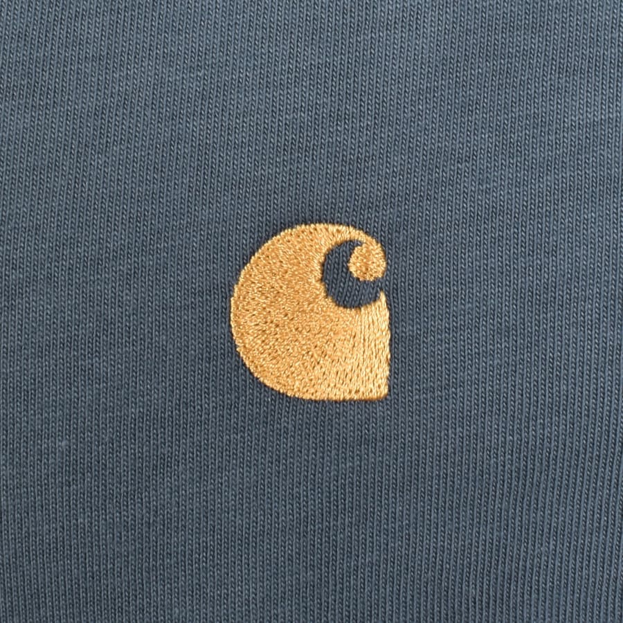Image number 3 for Carhartt WIP Chase T Shirt Blue