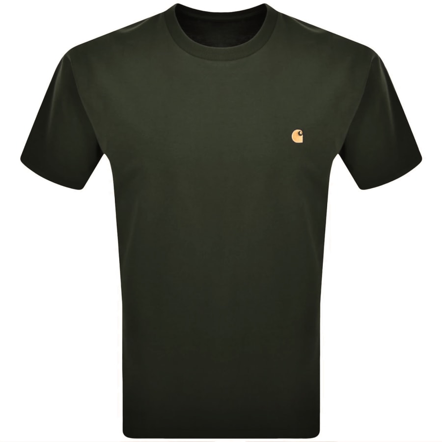 Image number 1 for Carhartt WIP Chase T Shirt Green