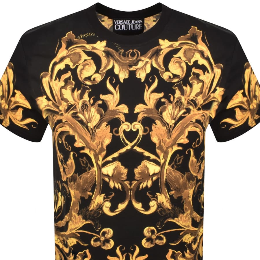 Image number 2 for Versace Jeans Couture Slim Fit T Shirt Black