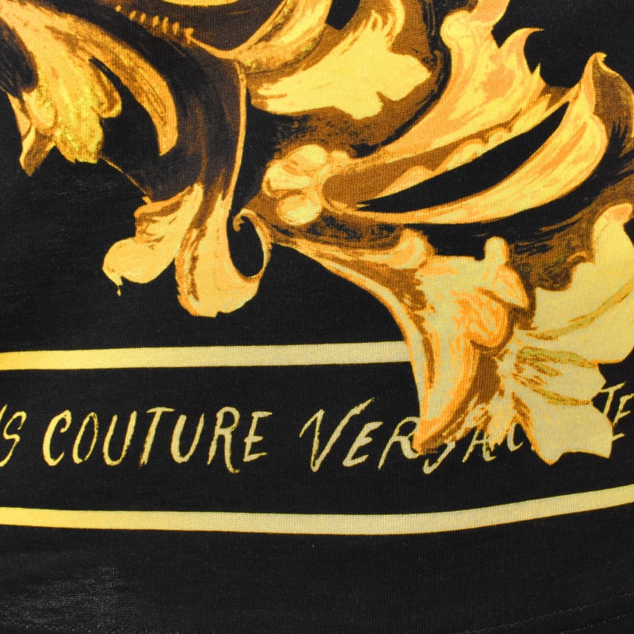 Image number 3 for Versace Jeans Couture Slim Fit T Shirt Black