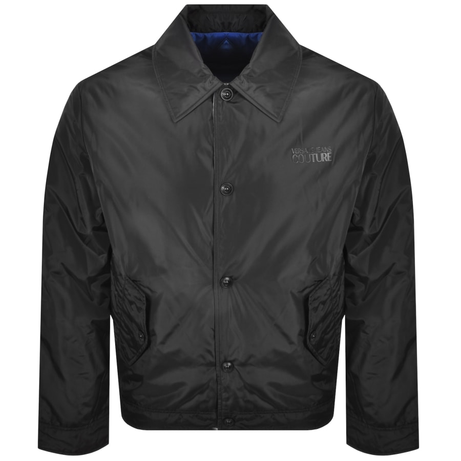 Image number 2 for Versace Jeans Couture Reversible Jacket Black