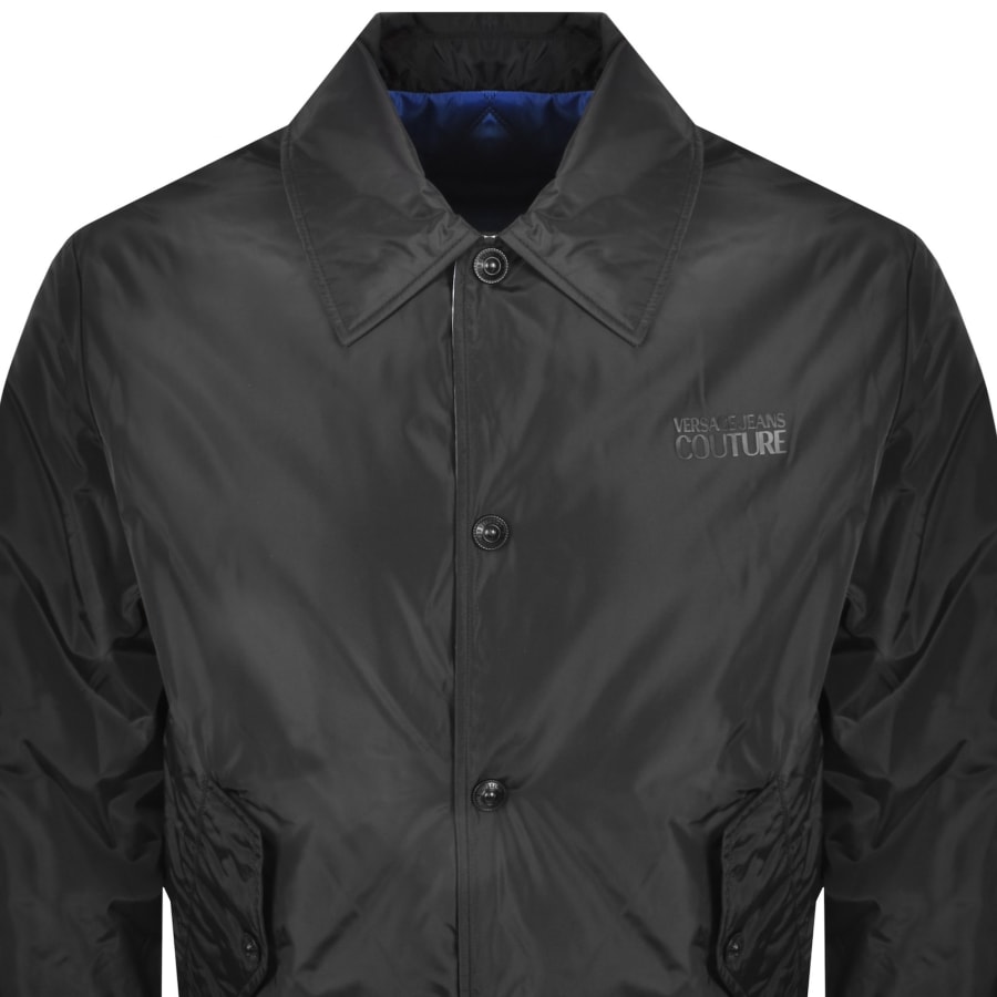 Image number 3 for Versace Jeans Couture Reversible Jacket Black
