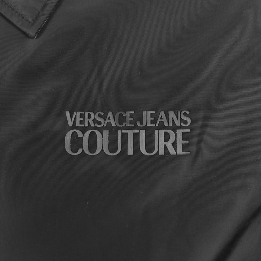 Image number 5 for Versace Jeans Couture Reversible Jacket Black
