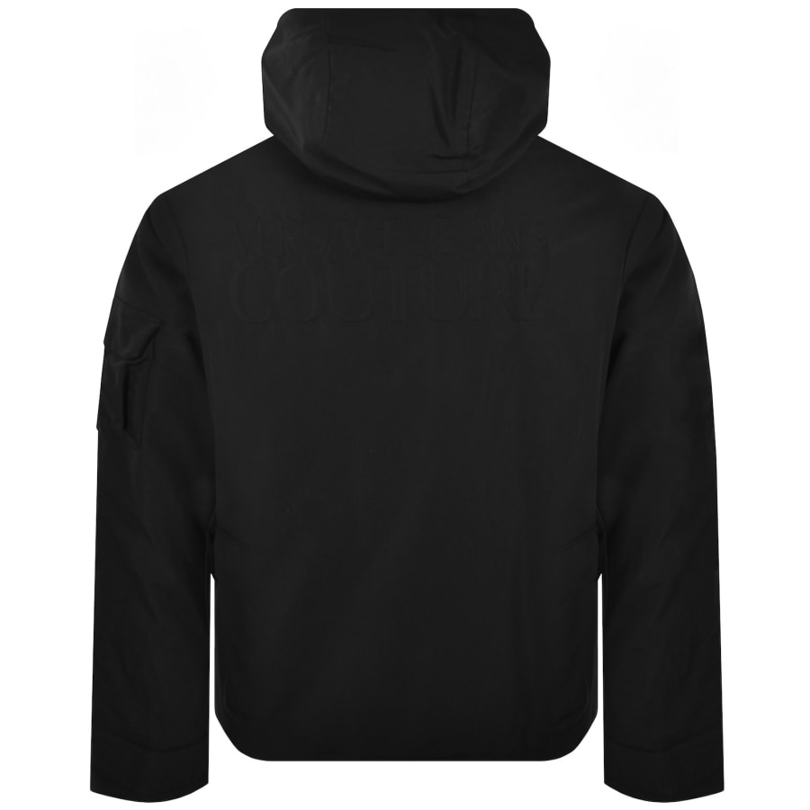 Image number 4 for Versace Jeans Couture Embossed Jacket Black