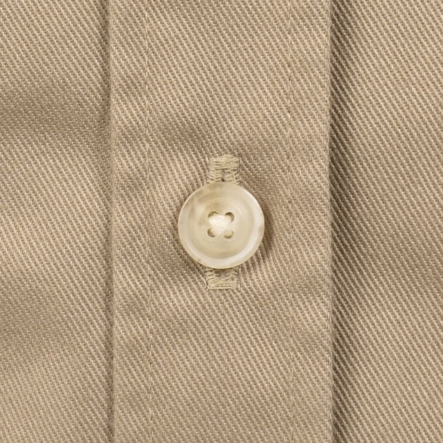Image number 5 for HUGO Long Sleeved Egrin Shirt Medium Beige