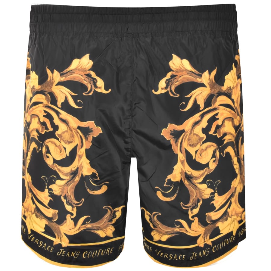 Image number 2 for Versace Jeans Couture Barocco Shorts Black