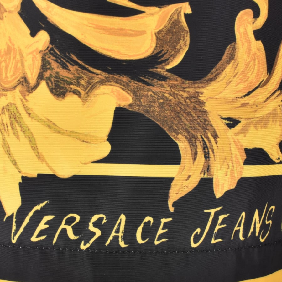 Image number 3 for Versace Jeans Couture Barocco Shorts Black