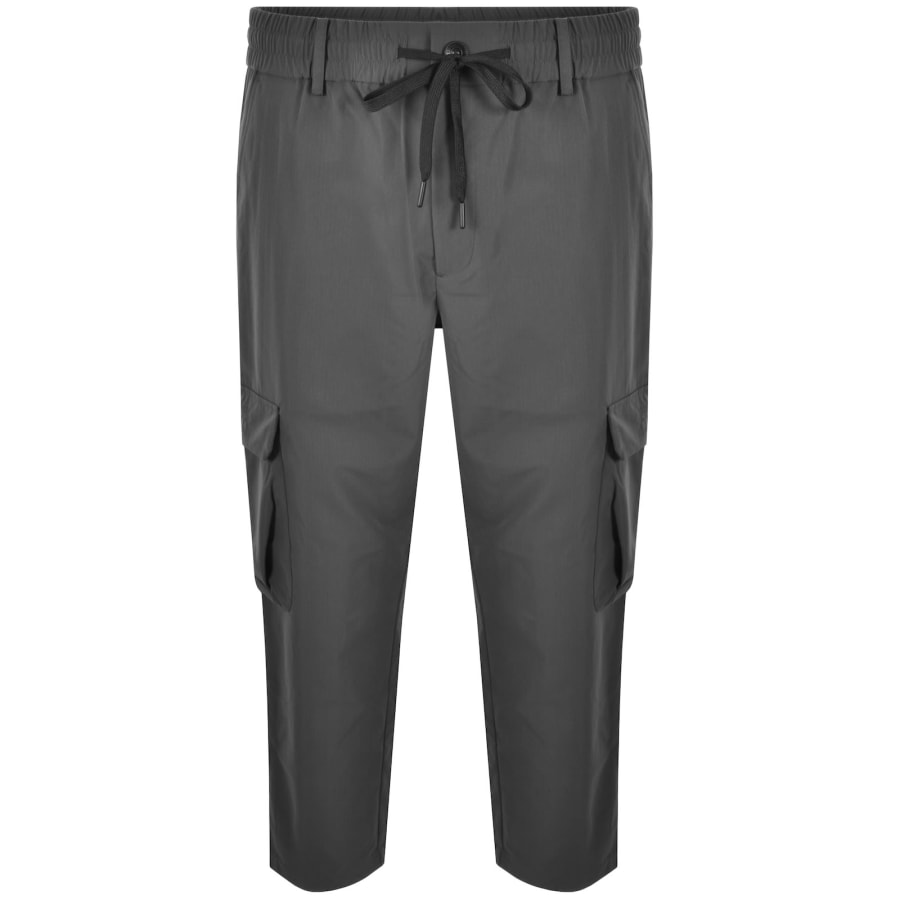 Image number 2 for Versace Jeans Couture Logo Trousers Grey