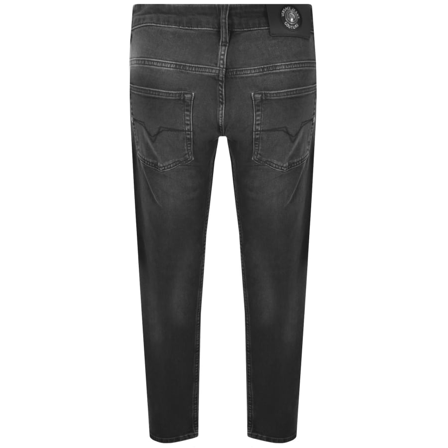 Image number 3 for Versace Jeans Couture Dundee Narrow Jeans Black