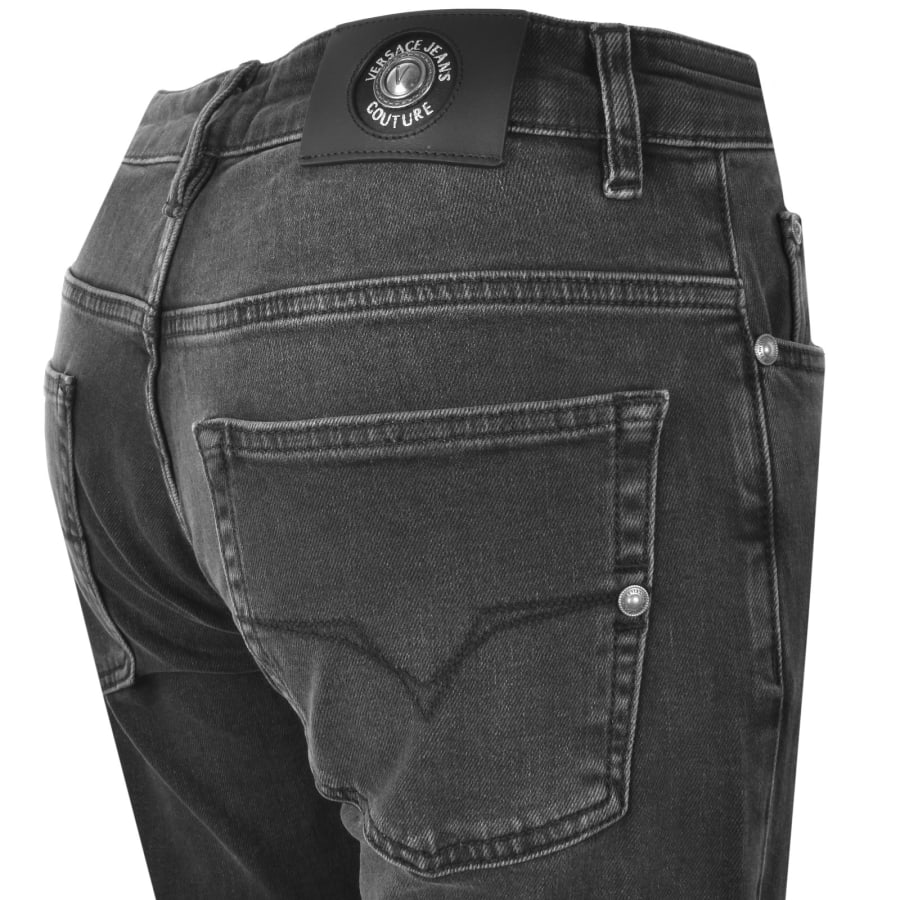 Image number 4 for Versace Jeans Couture Dundee Narrow Jeans Black