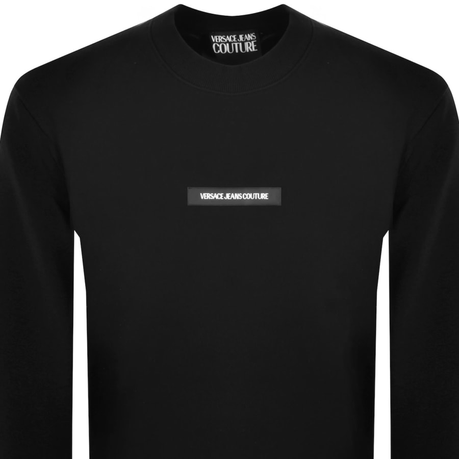 Image number 2 for Versace Jeans Couture Logo Sweatshirt Black