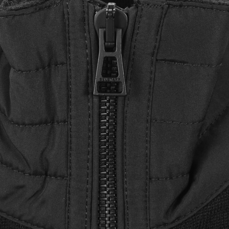 Image number 5 for Belstaff Kilmington Quarter Zip Jumper Black