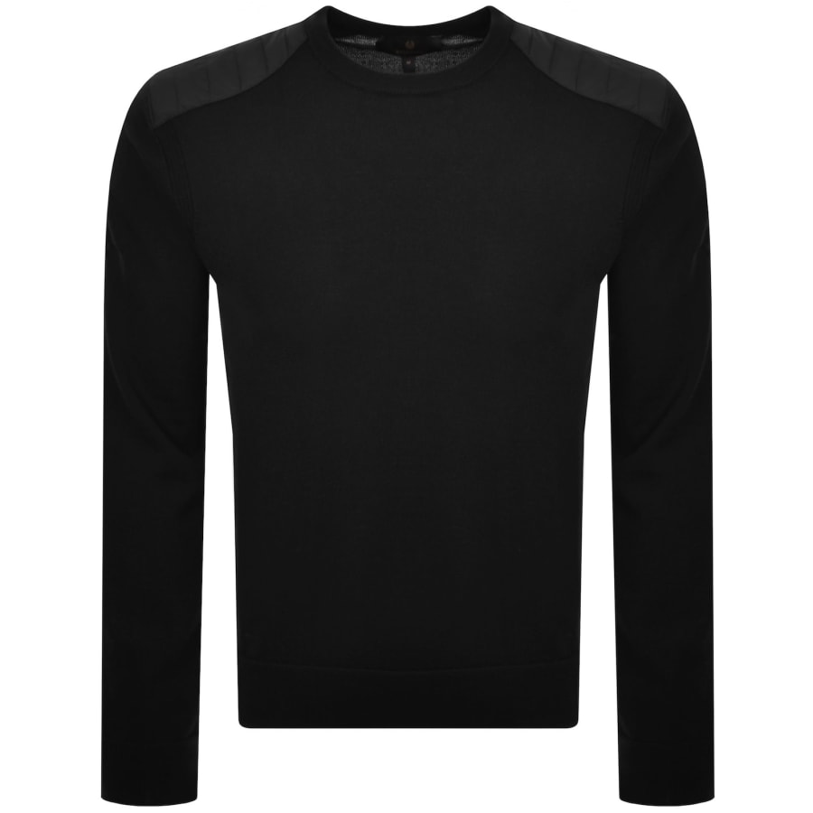 Image number 2 for Belstaff Kerrigan Wool Jumper Black