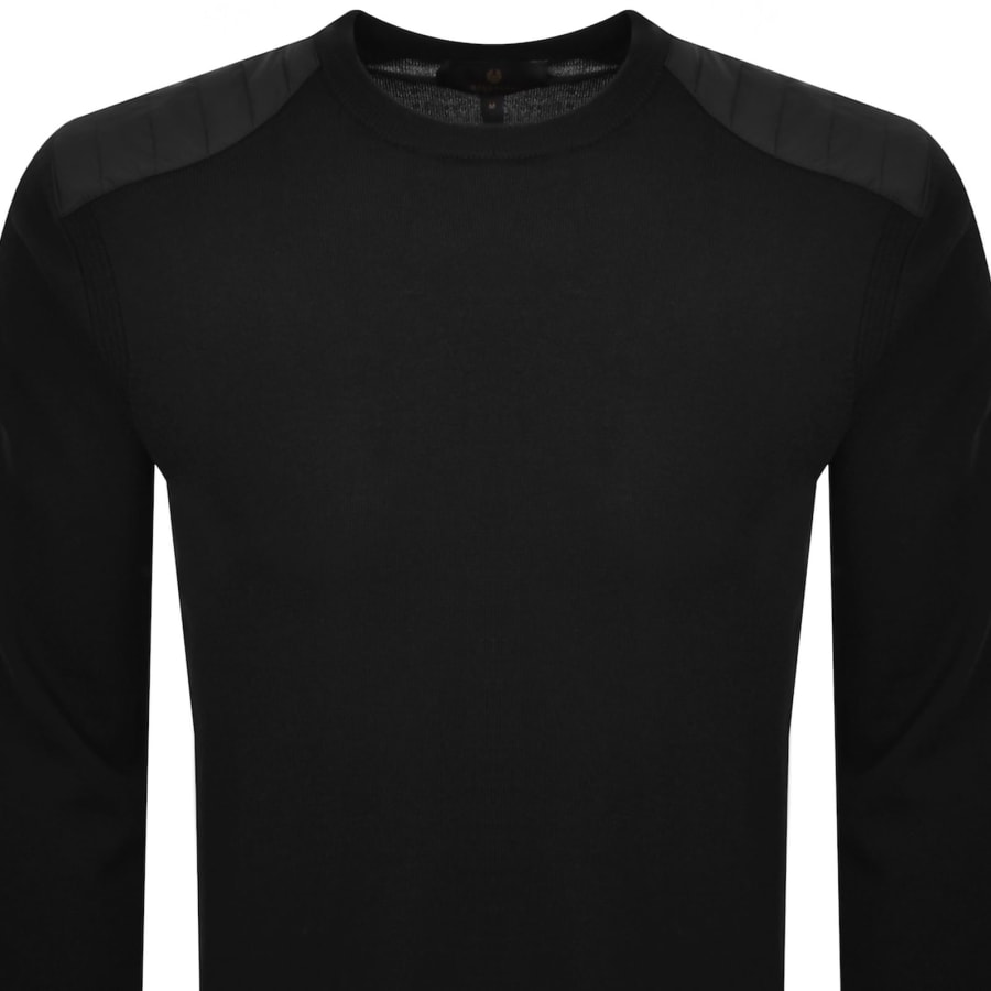 Image number 3 for Belstaff Kerrigan Wool Jumper Black