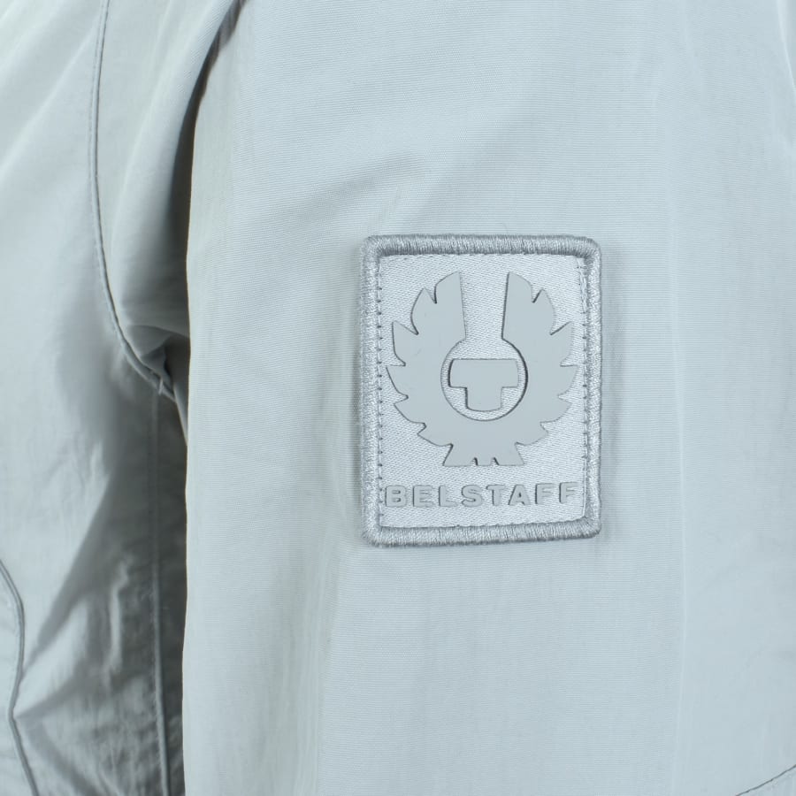 Image number 4 for Belstaff Cover Overshirt Quarry Blue
