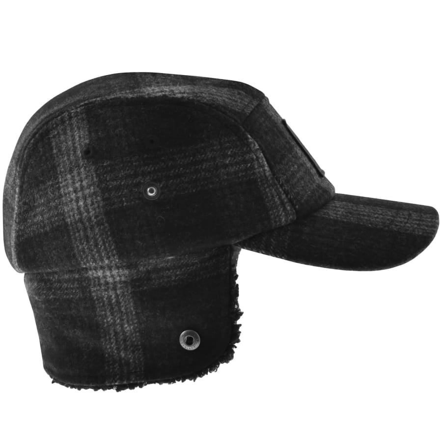 Image number 2 for Belstaff Trail Cap Grey