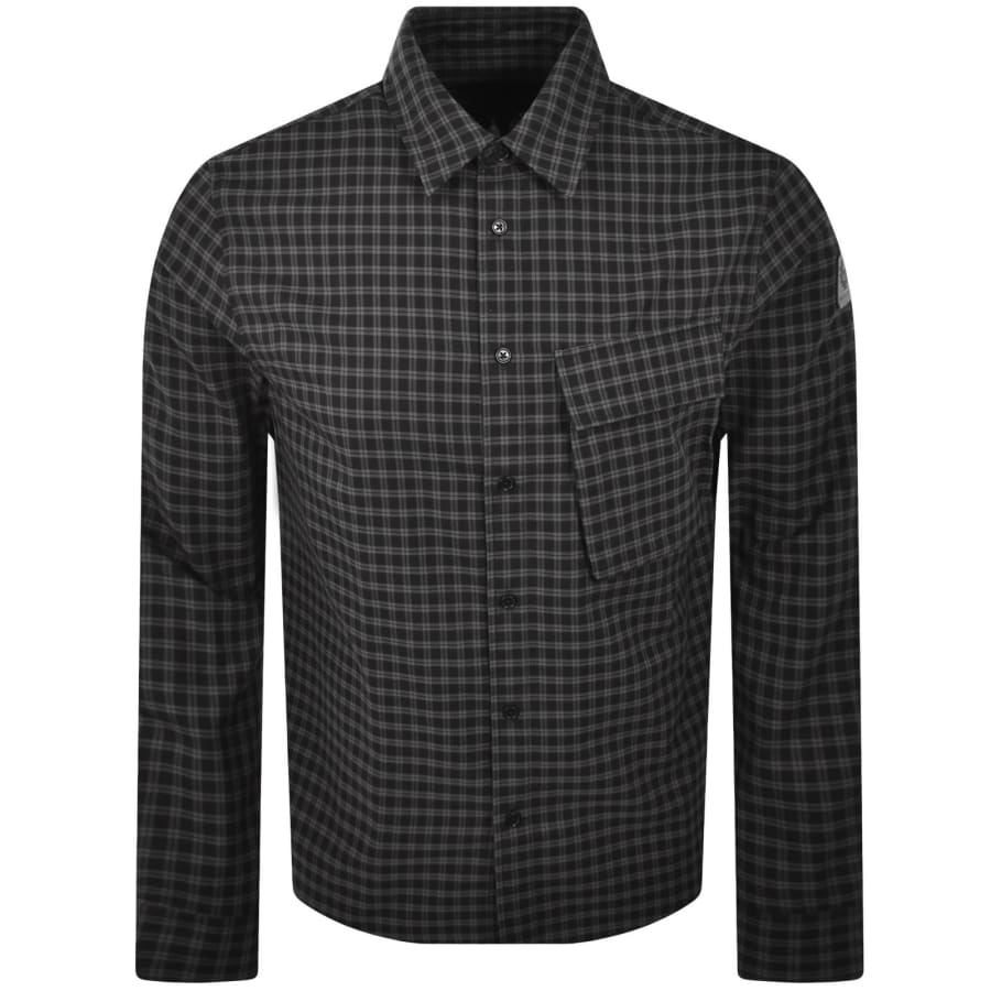 Image number 2 for Belstaff Scale Long Sleeved Shirt Black
