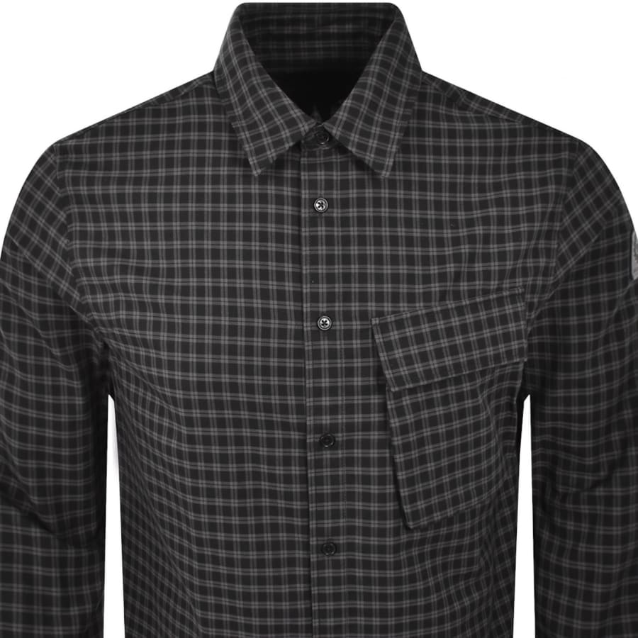 Image number 3 for Belstaff Scale Long Sleeved Shirt Black