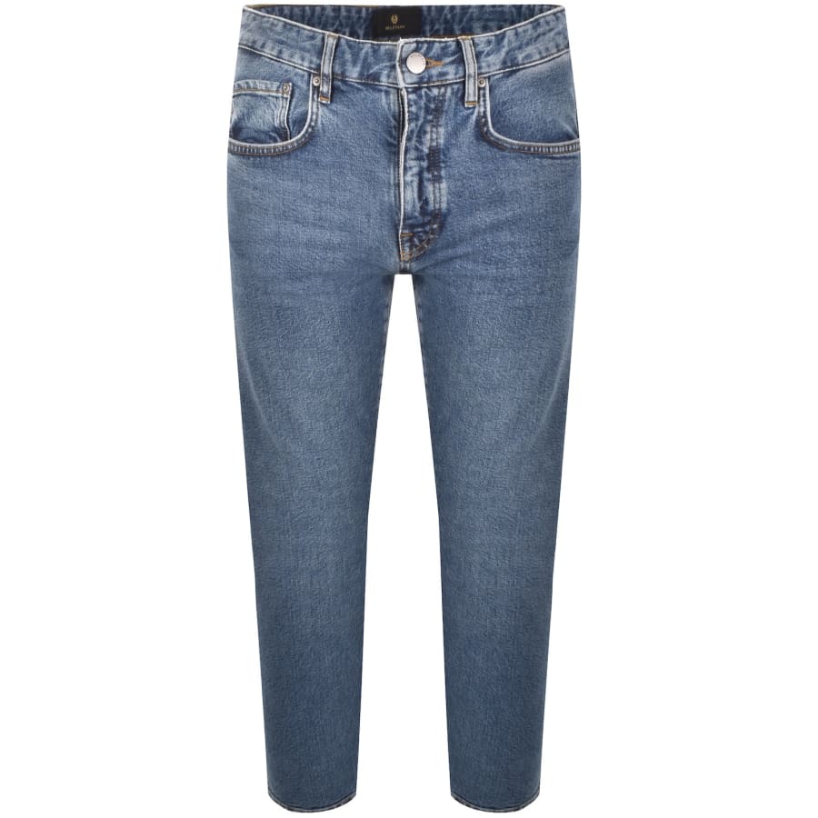 Image number 2 for Belstaff B81 Slim Taper Jeans Blue