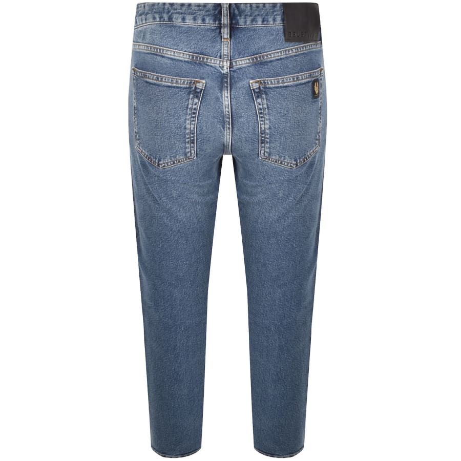 Image number 3 for Belstaff B81 Slim Taper Jeans Blue