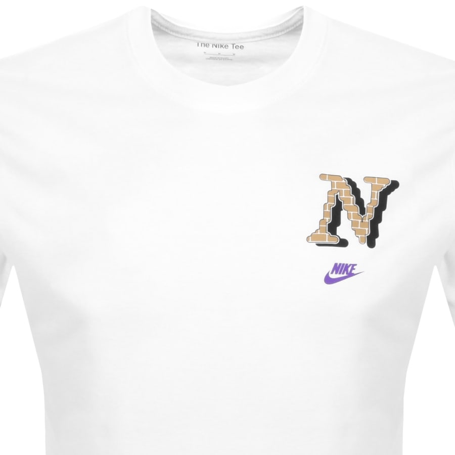 Image number 3 for Nike Varsity T Shirt White