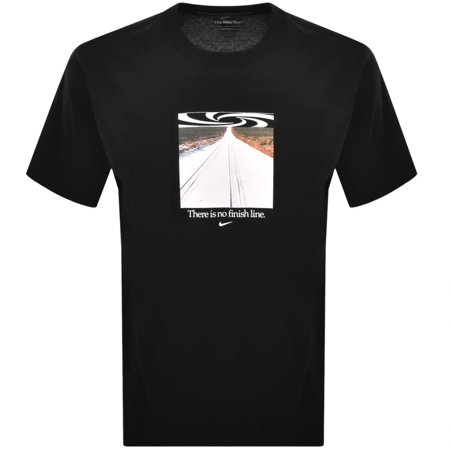 Image number 2 for Nike Logo T Shirt Black