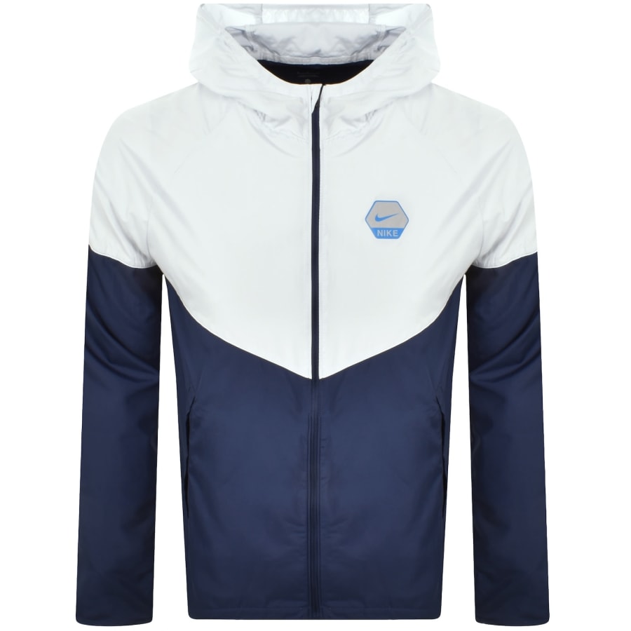 Image number 1 for Nike Full Zip Lightweight Jacket Navy