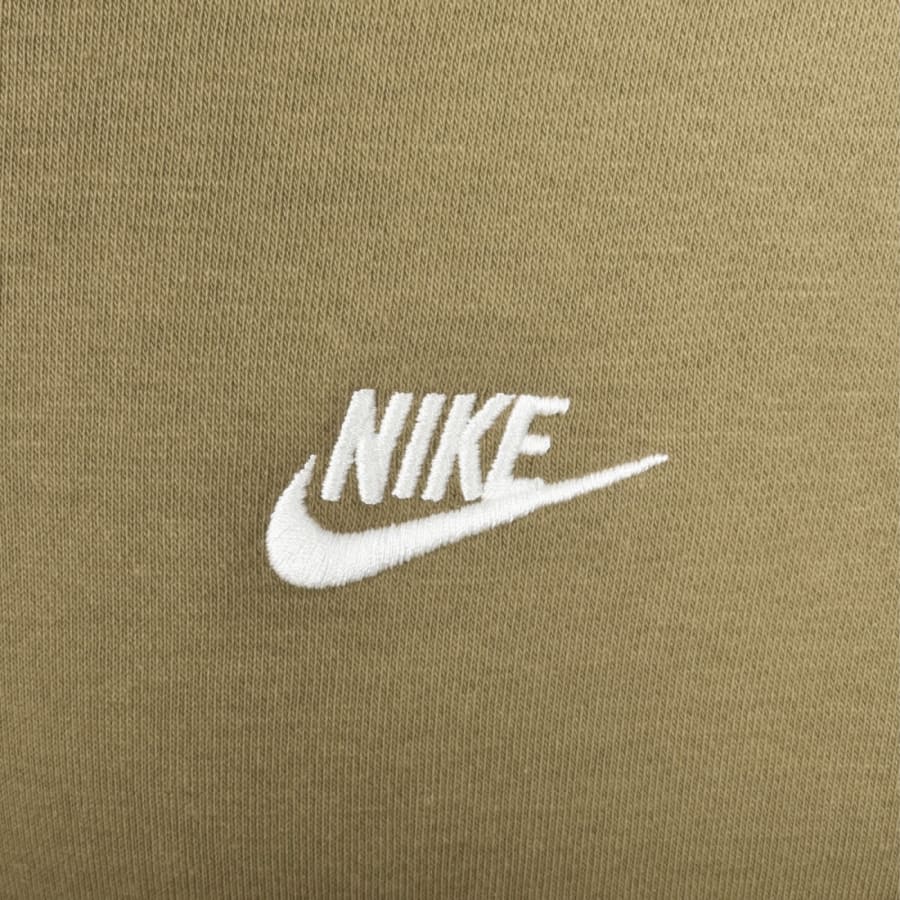 Image number 3 for Nike Club Hoodie Parachute Beige