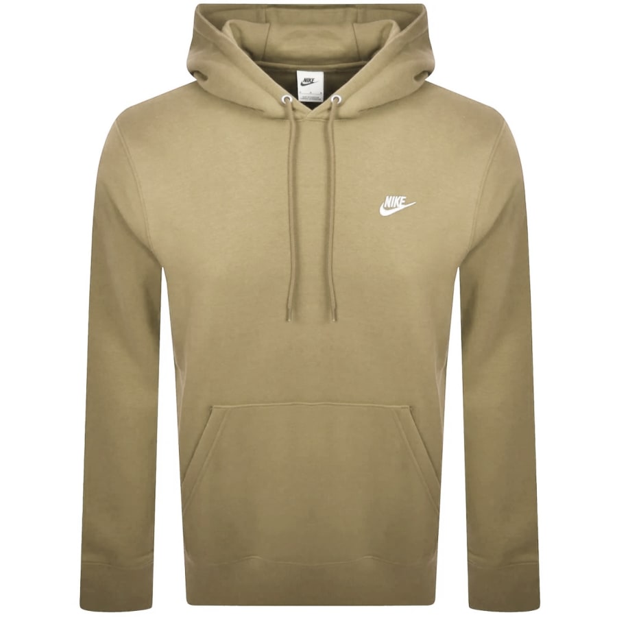 Image number 1 for Nike Club Hoodie Parachute Beige
