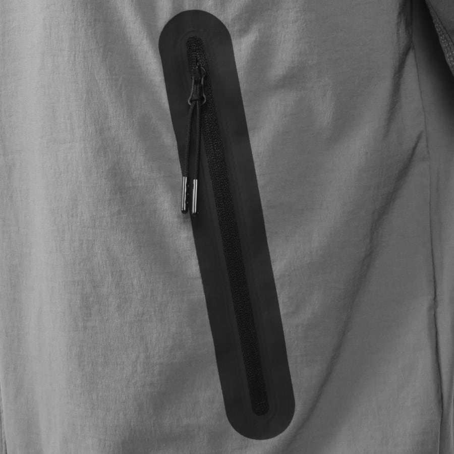 Image number 4 for Nike Tech Windrunner Fleece Hoodie Grey