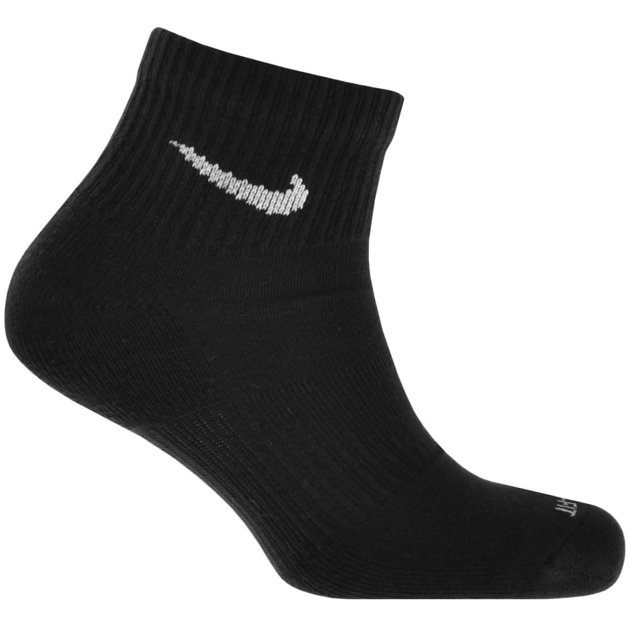 Image number 3 for Nike Training 6 Pack Dri Fit Socks Multi