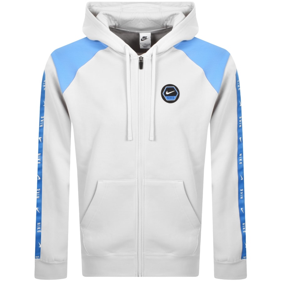 Image number 2 for Nike Full Zip Hoodie Grey