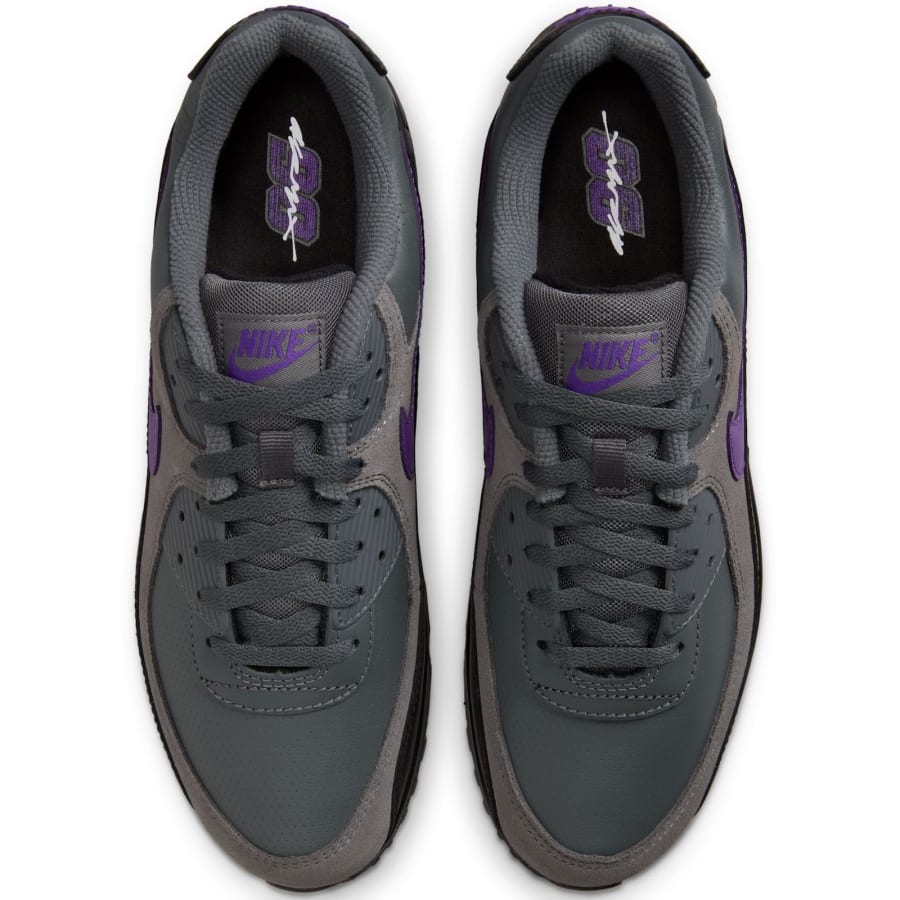 Image number 3 for Nike Air Max 90 Trainers Grey