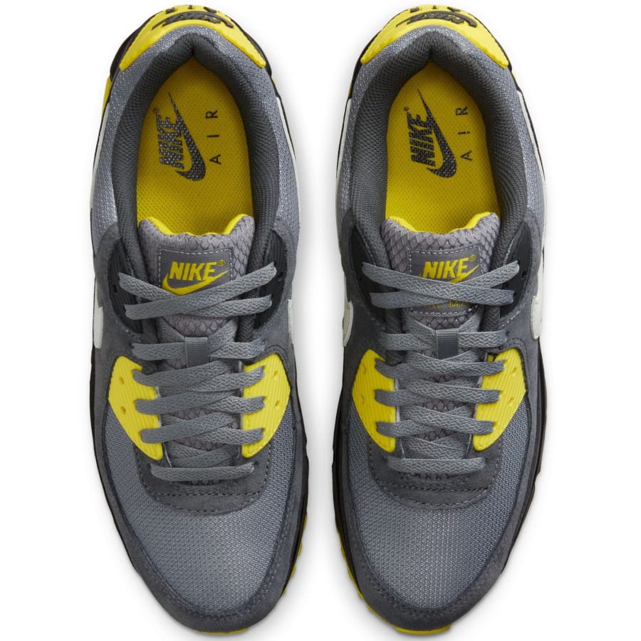 Image number 3 for Nike Air Max 90 Trainers Grey