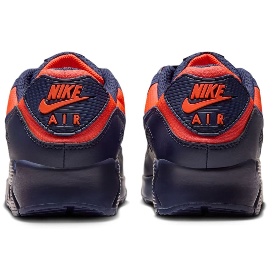 Image number 2 for Nike Air Max 90 Trainers Navy