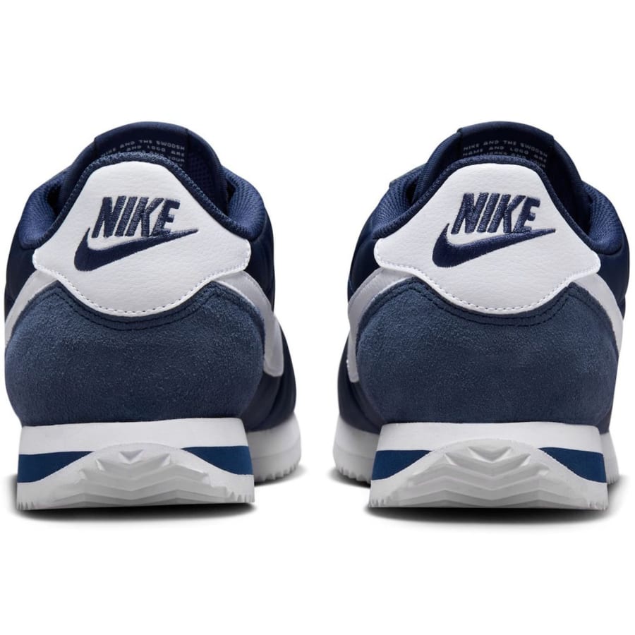 Image number 2 for Nike Cortez Textile Trainers Midnight Navy