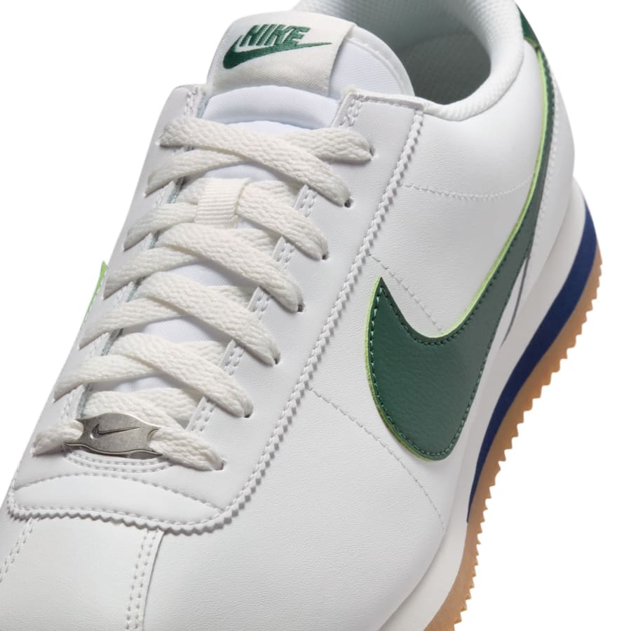 Image number 4 for Nike Cortez Leather Trainers White