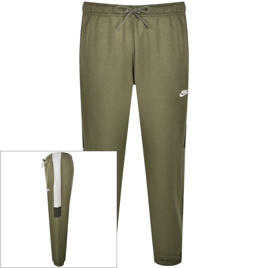 Image number 3 for Nike Club GX Hooded Tracksuit Green