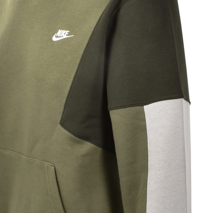 Image number 5 for Nike Club GX Hooded Tracksuit Green