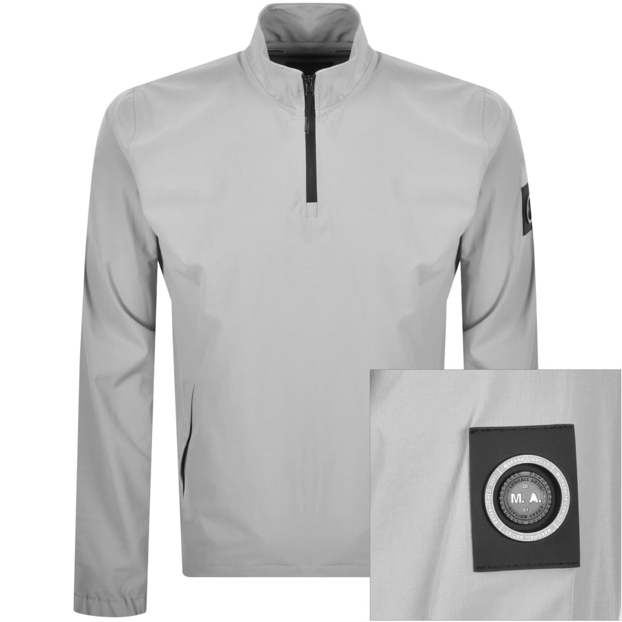Image number 1 for Marshall Artist Lennox Track Top Grey