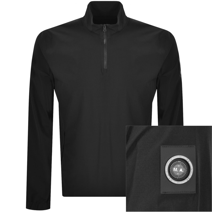 Image number 1 for Marshall Artist Lennox Track Top Black