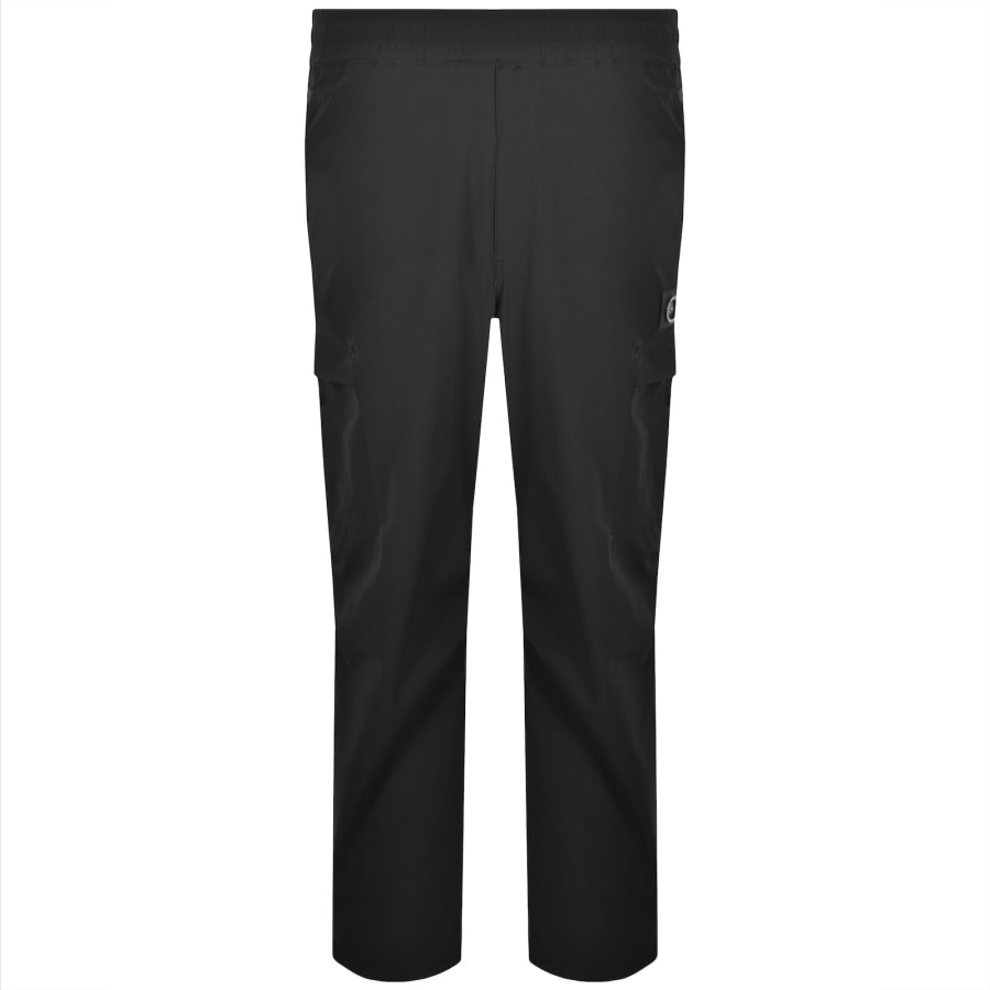 Image number 1 for Marshall Artist Lennox Cargo Trousers Black