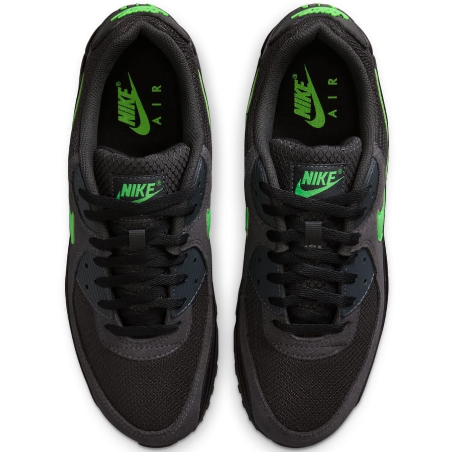 Image number 3 for Nike Air Max 90 Trainers Grey
