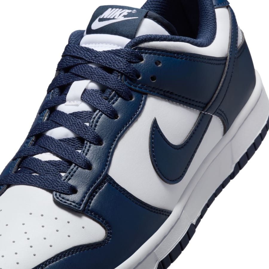 Image number 5 for Nike Dunk Low Retro Trainers White